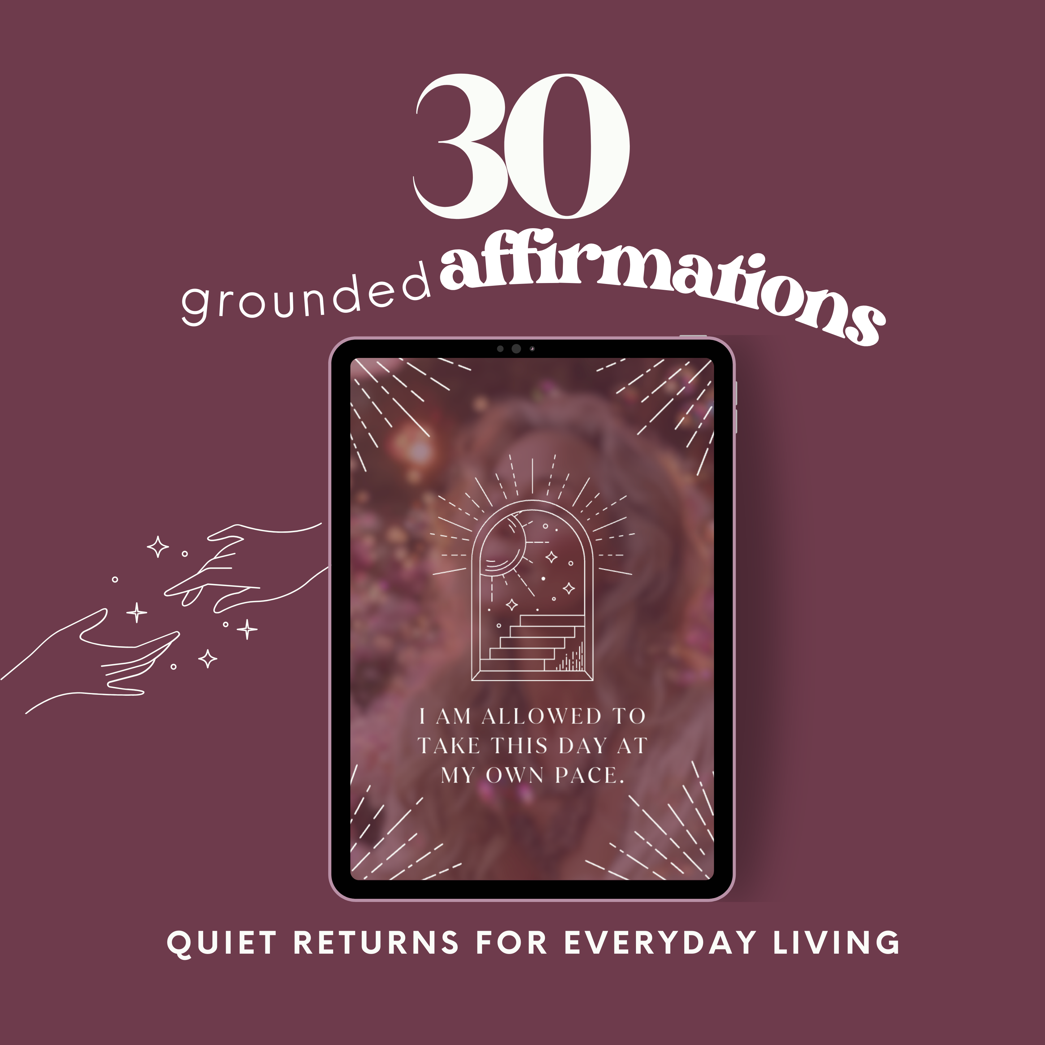 30 Grounded Affirmations with MRR