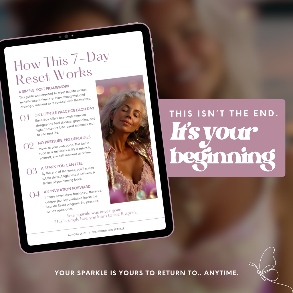 7 Days to Reclaim Your Sparkle with MRR