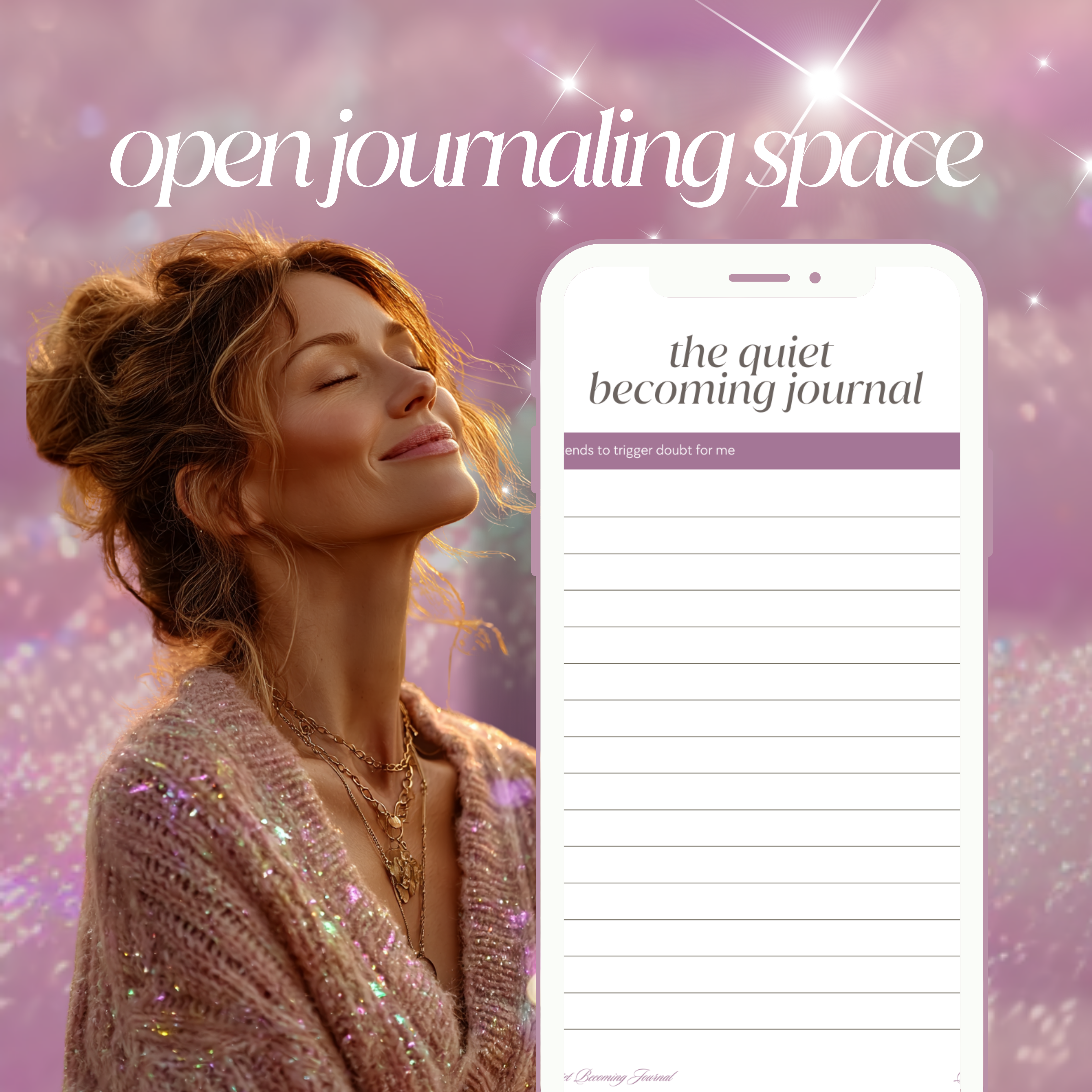 The Quiet Becoming Journal with MRR