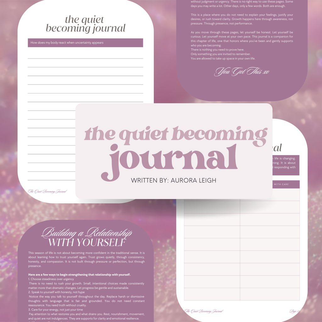 The Quiet Becoming Journal with MRR