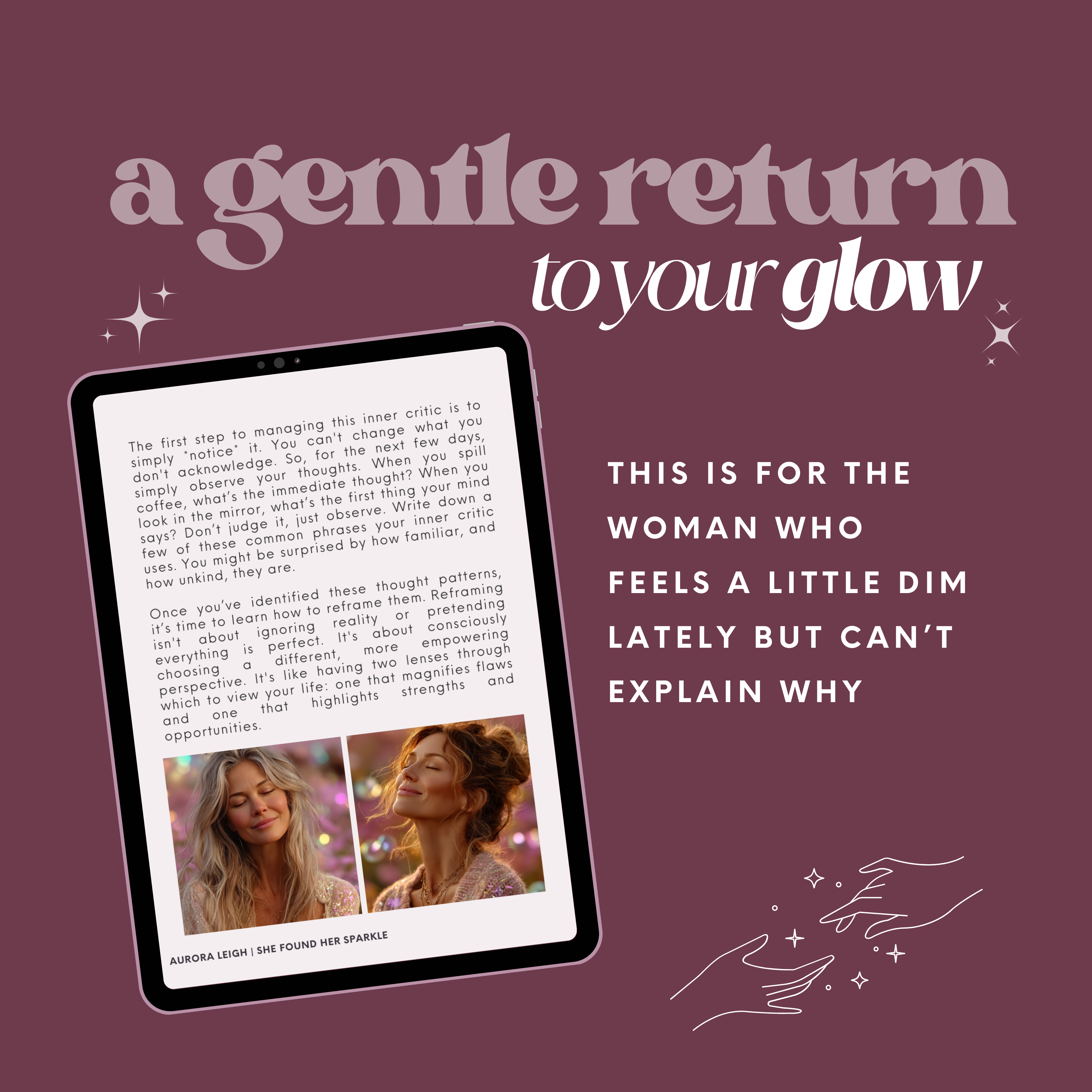 The Sparkle Reset Ebook with MRR